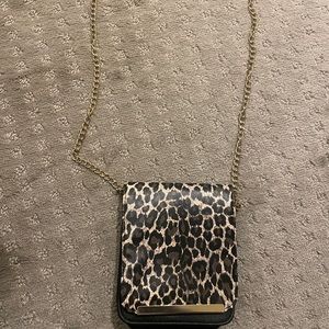 Used in good condition cheetah print purse
